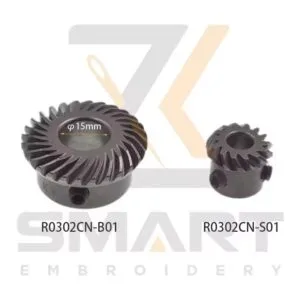 Good Quality Rotary Hook Bevel Gear 15mm Hole Chinese Embroidery Machine Parts