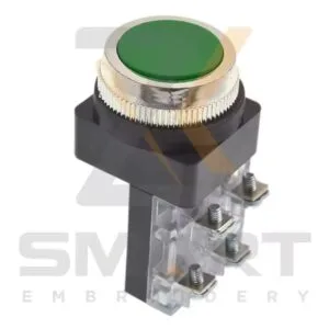 Green And Red Button Switch Embroidery Machines EDH06-SGN01 EDH06-SR01